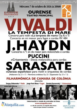 ORQUESTA DE CÁMARA  FILARMÓNICA DE COLONIA